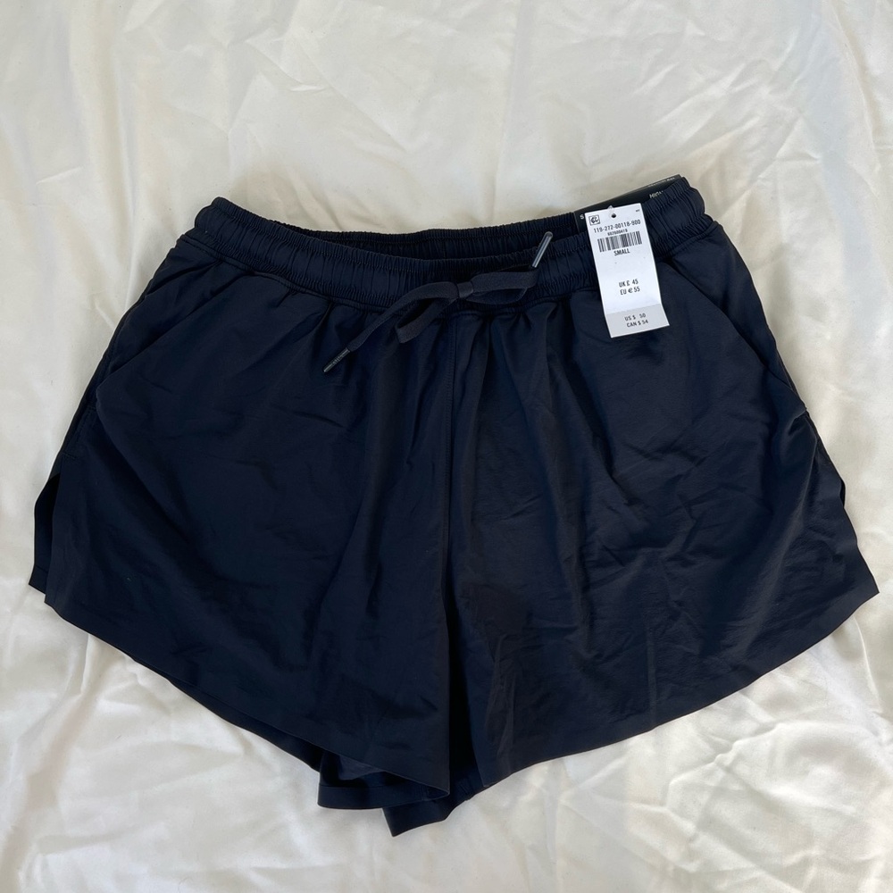 Abercrombie & Fitch Black Athletic Drawstring Shorts